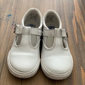 White Daphne Keds, size 8